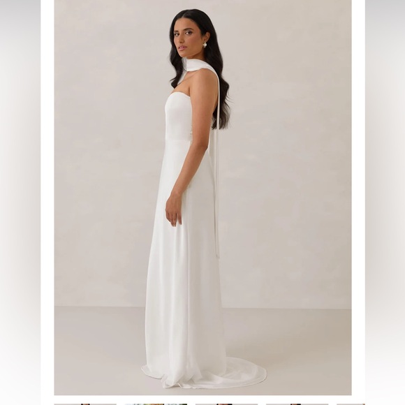 Park fifth and co Brodie bridal dress Small - Picture 2 of 16